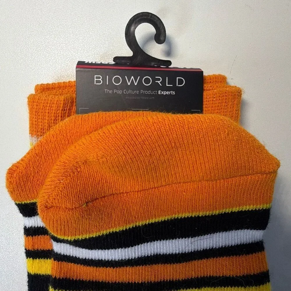 Bioworld Woodstock Hippies 1969 Men’s Crew Socks 10-13